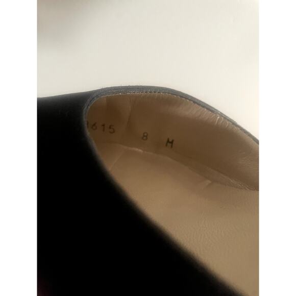 Stuart Weitzman Black D'orsay Slip On Pumps Sz 8 - Picture 12 of 15